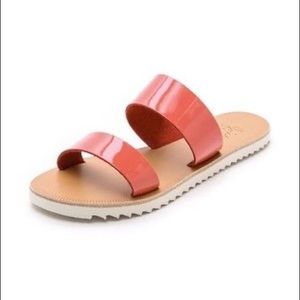 Joie Coral Slip On Sandals